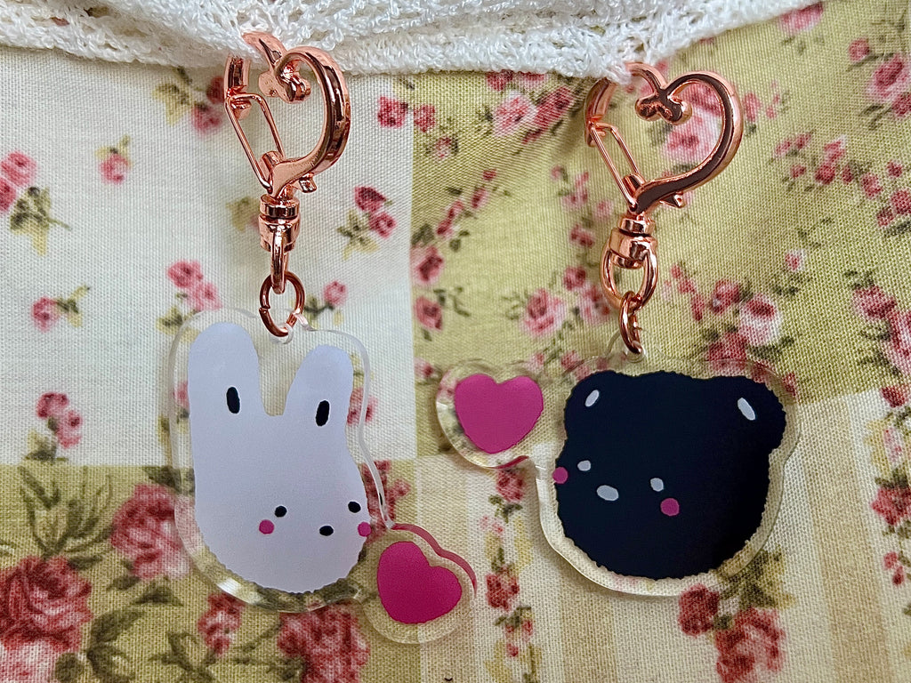 Heart Keychain 2pc Set