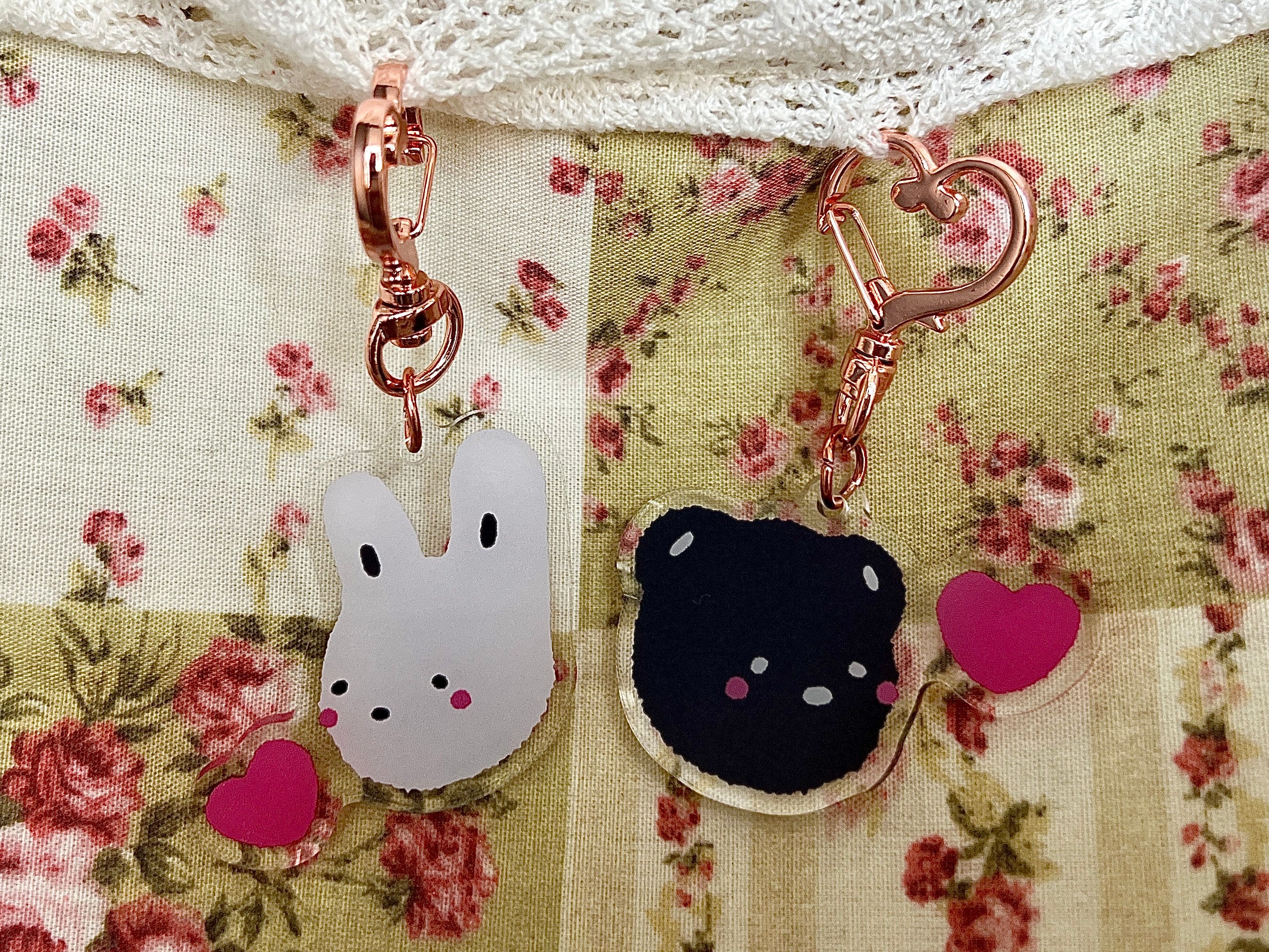 Heart Keychain 2pc Set