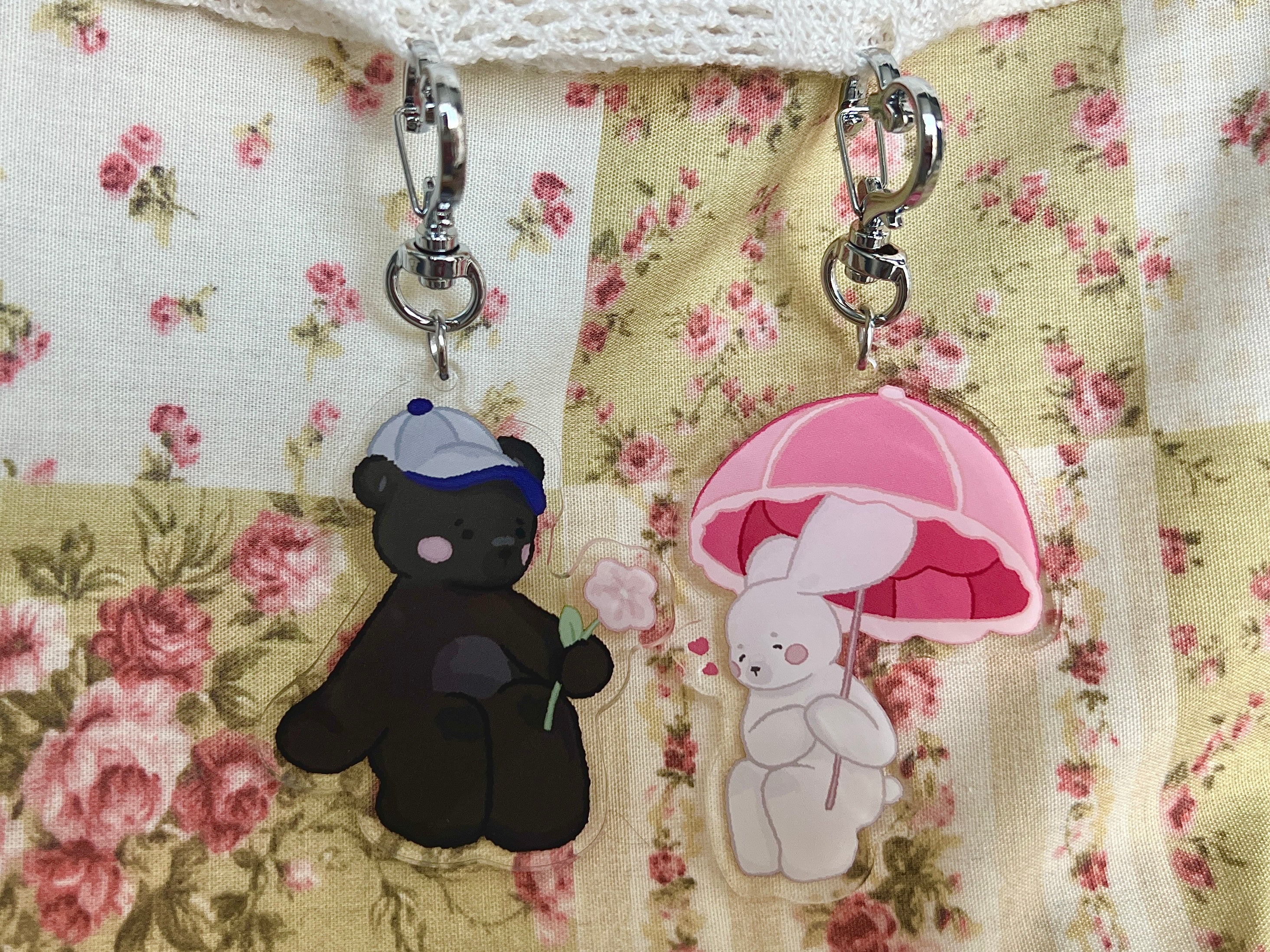 Sunny Picnic Keychain 2pc Set