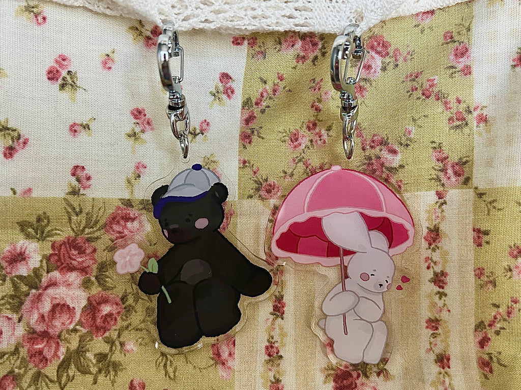Sunny Picnic Keychain 2pc Set